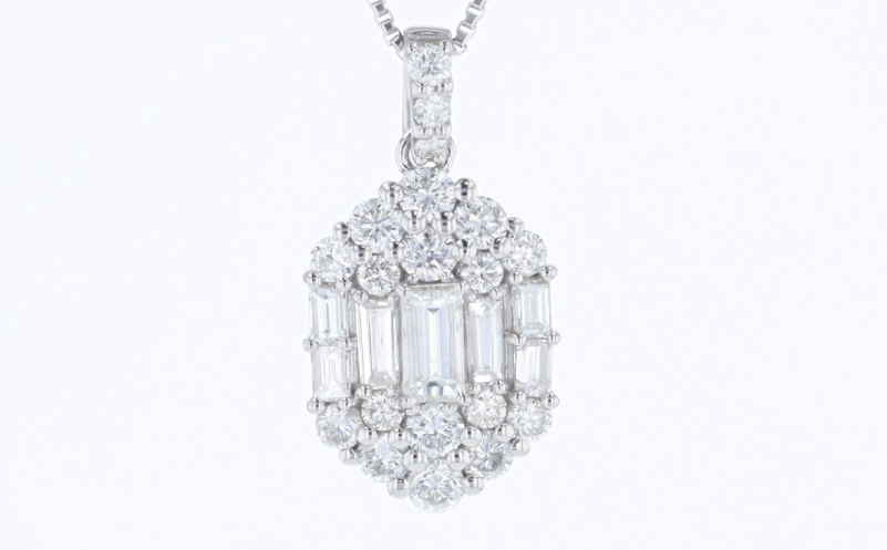 アルカンシェル プラチナダイヤペンダント（計 0.50ct）【鑑別書付き ジュエリー プレゼント ギフト ファッション アクセサリー 贈り物 贈答 お祝い 記念日】 J103