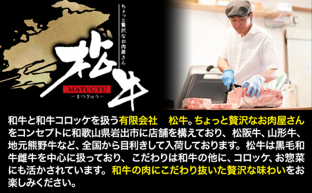揚げずにチンするコロッケ 天空和牛コロッケ 25個 有限会社松牛