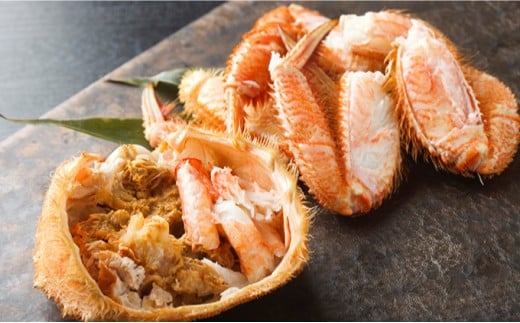 [№5708-0750]オホーツク枝幸産 マル夢の毛ガニ約750g×2尾【冷凍ボイル】柴田水産【 枝幸産 毛ガニ 蟹 かに カニ 北海道 オホーツク 枝幸 】