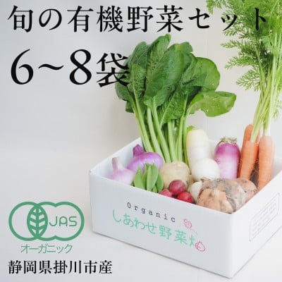 
            しあわせ野菜畑の有機野菜　Sセット　(安心の有機JAS認証　旬のオーガニック野菜　農場直送便)【1493486】
          