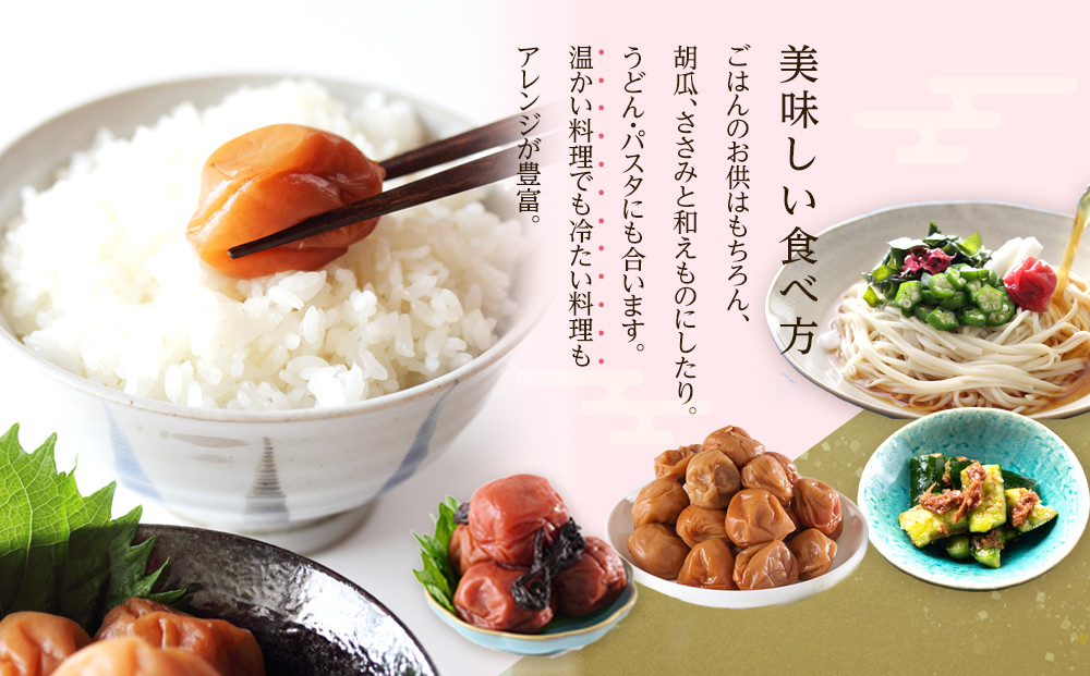 梅干し しらぼし梅 約400g 塩のみ 無添加 大粒 紀州南高梅 塩分約15％ 和歌山県産 [ 定期便 毎月発送・全3回 ]