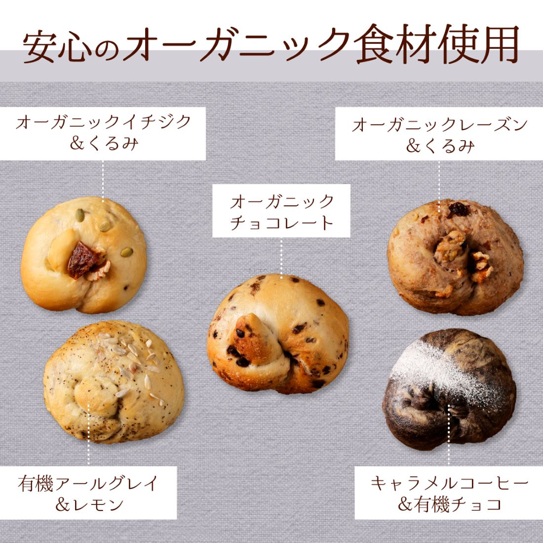 トモヱベーグル「北の麦輪（むぎわ）１０個セット」【330001】_イメージ4