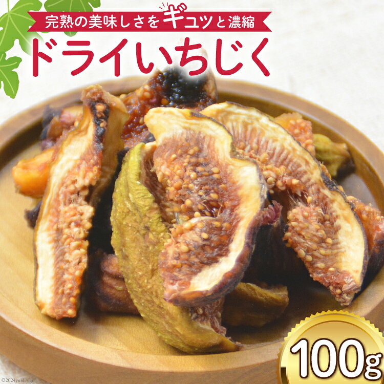 【ふるさと納税】 ドライフルーツ いちじく 100g [株式会社モアショップヤマモト 石川県 宝達志水町 38601439] 果物 くだもの フルーツ イチジク 無花果 先行受付 旬 いちぢく くだもの 国産 砂糖不使用 お菓子 おつまみ