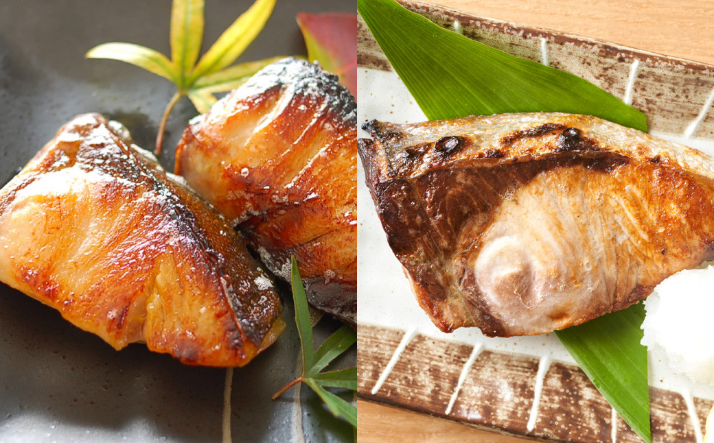 【九州の濃厚甘口味】ぶり・さわら・赤魚 西京漬と幽庵32切 ヒデカばばEセット