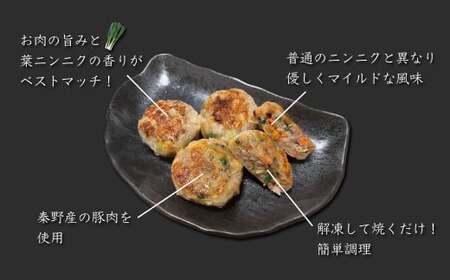 餃子 豪華焼きたてセット（葉にんにくバーグ９個×３袋・はだの餃子30個×２袋）冷凍 おかず