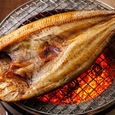 【毎月定期便】連続9回 北海道産ほっけ一夜干し(400～449g)×2枚 釧路町の匠が贈る干物全9回【配送不可地域：離島】
