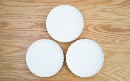【波佐見焼】花しのぎ 和皿 小皿 （白） 3点セット 食器 皿 【団陶器】 [PB93] 波佐見焼