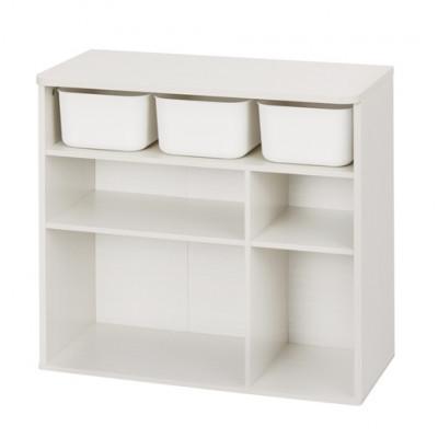 ふるさと納税 大河原町 収納棚 ラウンドシェルフ スタンダードタイプ ホワイト アイリスオーヤマ[53753085] |  | 02