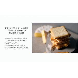 【東京ミルクチーズ工場】ソルト＆カマンベールクッキー9枚入2箱/蜂蜜＆ゴルゴンゾーラクッキー9枚入2箱セット