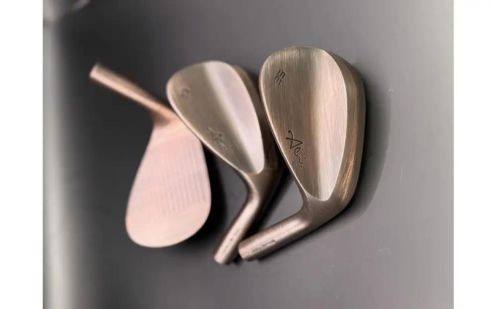 【福岡市】Abi Wedge 銅燻し　N.S.PRO MODUS3 WEDGE 105　女性クラフトマンの阿比留俊子　設計・デザイン 56°