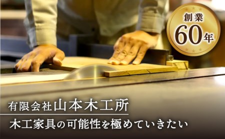 ウオールナット＆ヒノキ 市松模様 四角錐 一輪挿し（ガラス管付き）【有限会社山本木工所】 雑貨 インテリア 花瓶 [TBF003]