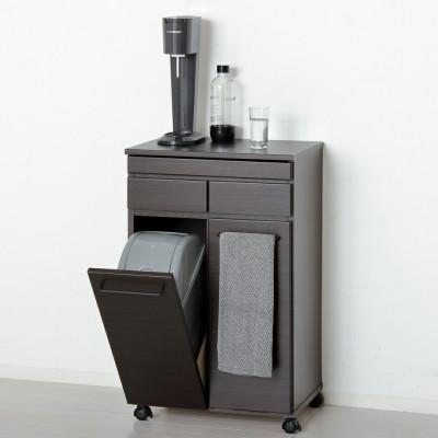 ふるさと納税 海南市 スライド棚付きダストボックス2D ブラウン AKU104405102 |  | 01