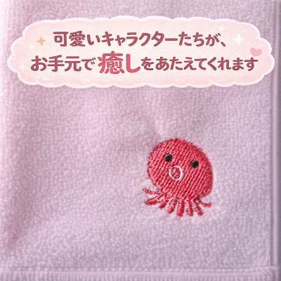 ふるさと納税 山田町 キャラクター刺繍入りハンカチ5枚セット アンループ 三陸山田 山田町 山田湾 手作り |  | 01
