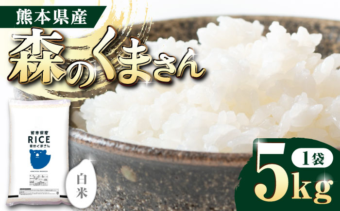 
            〈令和7年度産米〉 森のくまさん 白米 5kg[沖縄/離島配送不可]【株式会社 農産ベストパートナー】5kg 白米 精米 森のくまさん 特産品 コメ 米 お米 熊本県 熊本県産 令和7年産 [ZBP093]
          