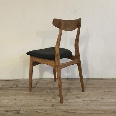 ふるさと納税 富田林市 Cordial Dining Chair BRフレーム オイルレザー 墨ブラック【SWOF】 |  | 02