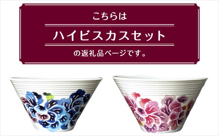 夫婦茶碗 2個セット 美濃焼 カラー【ハイビスカスセット】 ペア  | 紅琉 BINRYU アラヤプランニング株式会社 | 食洗機対応 食器 磁器 焼き物 ご飯茶碗 お茶碗 椀 | 伝統工芸 びんがた