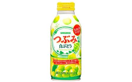 サンガリア つぶみ白ぶどう 380g×24本