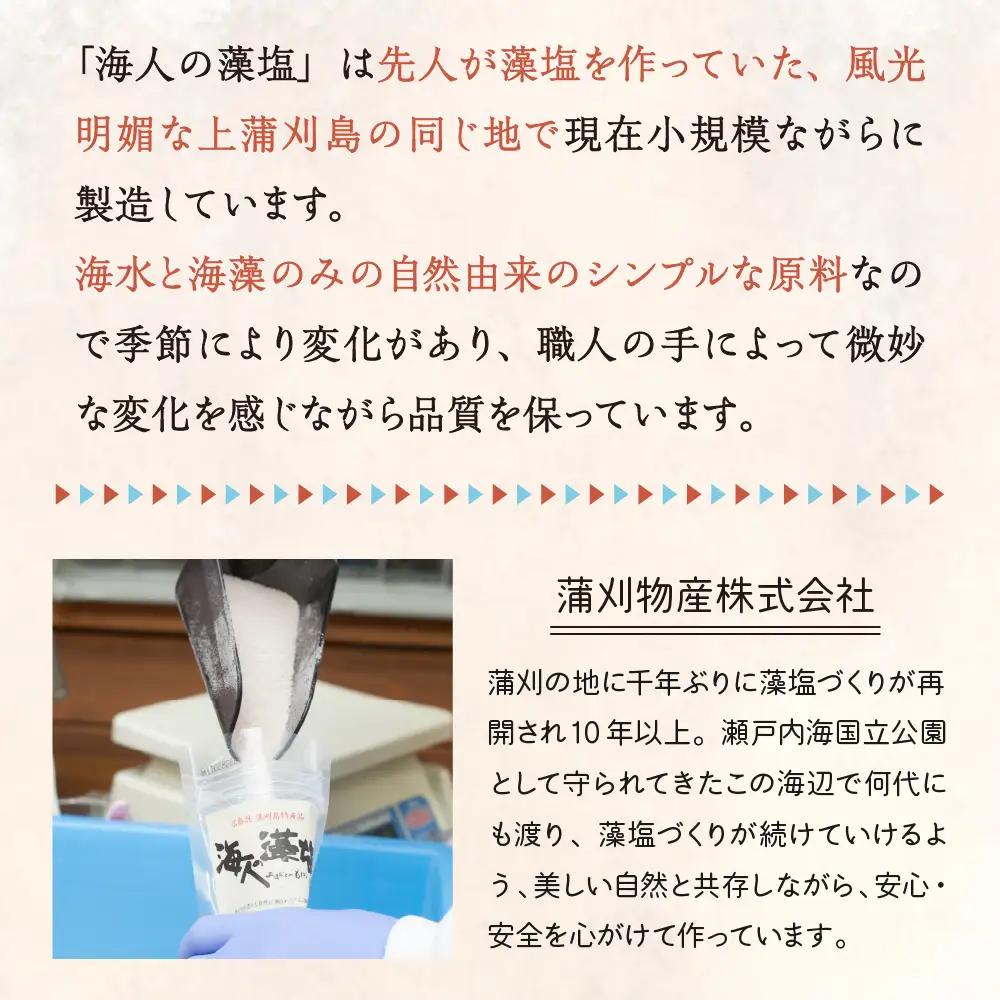 藻塩 スタンドパック セット ミネラル 調味料 塩セット 藻塩 塩