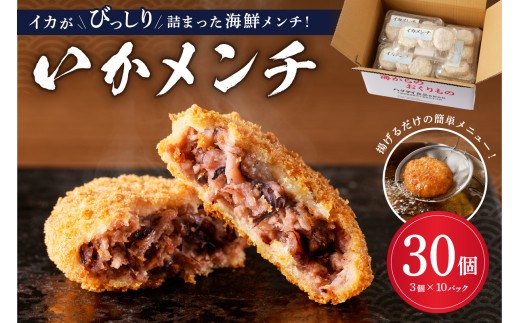 
                  イカメンチ（1パック3個入り）×10 mi0012-0125
                