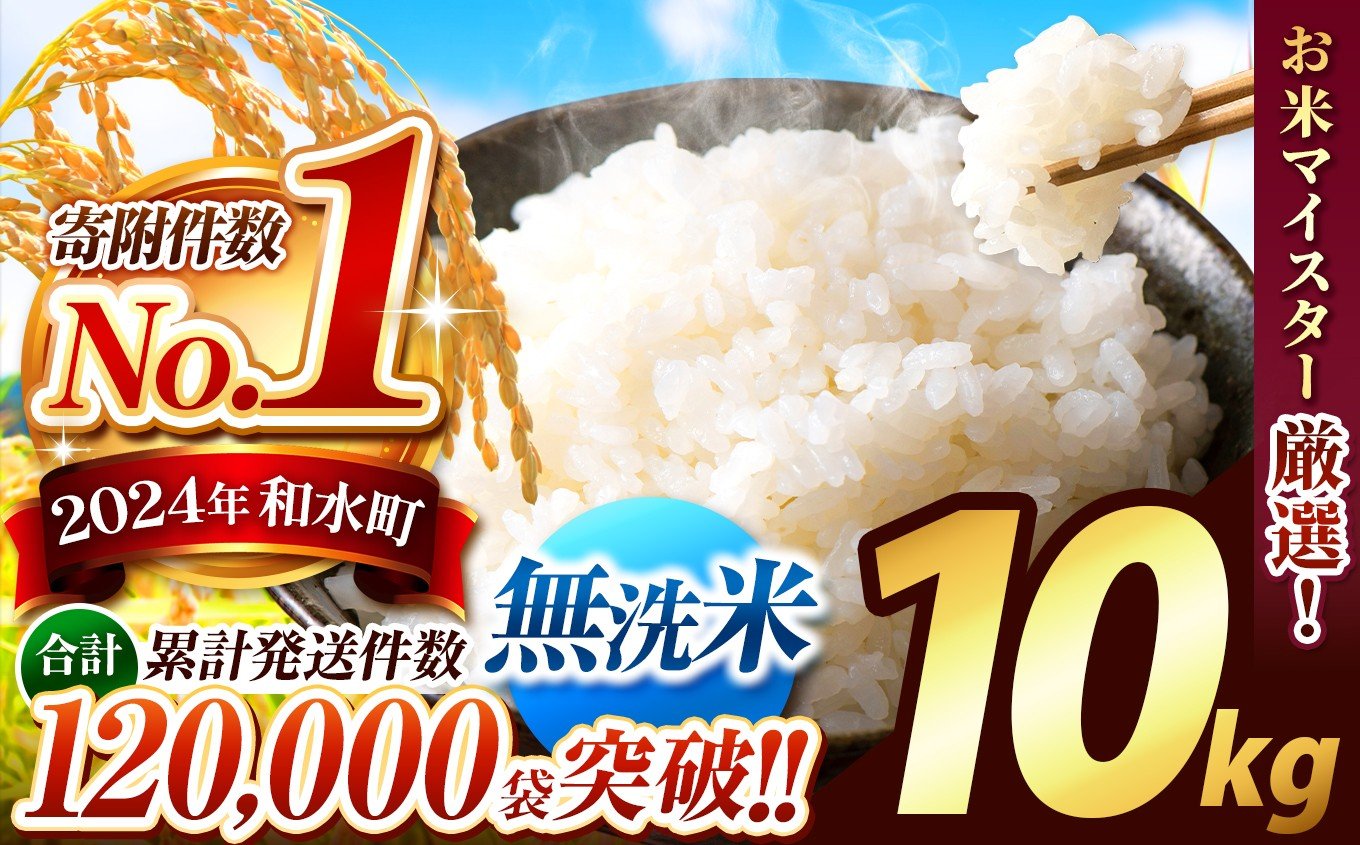 
            【 令和7年産 】 熊本県産 ほたるの灯り 無洗米 10kg | 小分け 5kg × 2袋  熊本県 熊本 くまもと 和水町 なごみ 単一米 単一原料米 ブレンド米 複数原料米 小分け 熊本県産 こめ 米 無洗米 ごはん 銘柄米  日本遺産 菊池川流域  返礼品 訳あり 人気 SDGs  無洗米 お米マイスター 独自ブレンド
          