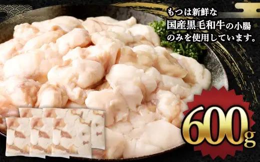【2027年3月発送】国産牛もつ鍋6人前 ちゃんぽん 濃縮スープ付（みそ味） 合計：1150g もつ 鍋 ホルモン 国産牛小腸