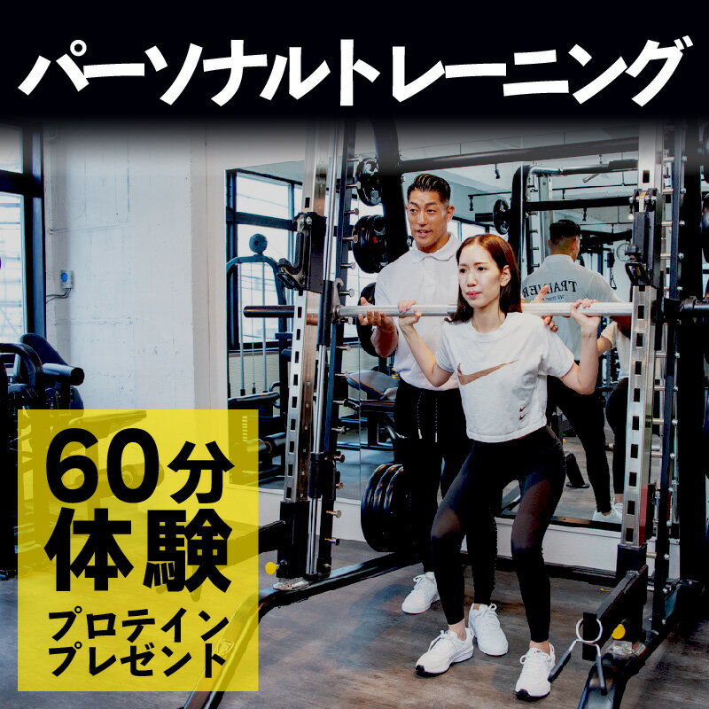 【ふるさと納税】 パーソナル トレーニング 60分 体験 チケット プロテイン 無料 プレゼント 健康 パーソナルトレーニング フィットネス ジム オーダーメイド 大阪府 松原市