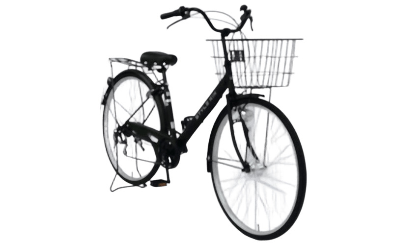 STYLE KIX  FAMILY276 マットブラック【27型 自転車 完成品 組み立て不要 アウトドア サイクリング じてんしゃ 通勤 通学 新生活】 099X339