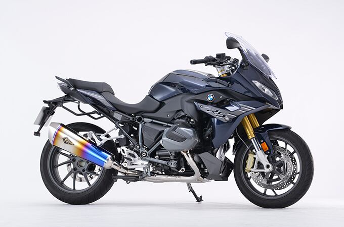 
            R1250RT（'19〜'22）リアルスペック シングル チタンドラッグブルー / バイク マフラー 部品 パーツ カスタム / 亀山市 / 株式会社アールズ・ギア [AMBI002]
          