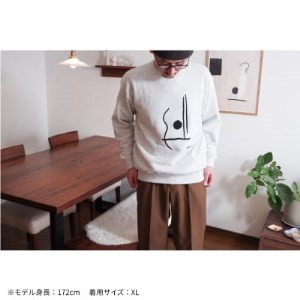 ギターストラップ専門店708worksのオリジナルスウェット【グレー:Sサイズ】【1395217】