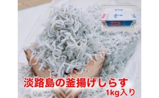 
                  淡路島のふっくらやわらかい「釜揚げしらす干し」 1㎏入り
                