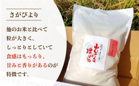 【令和7年11月以降発送】【全6回定期便】 特別栽培米 さがびより（白米） 5kg×6回（計30kg） 山口さんちの贈り物 【y'scompany】 お米 [IAS016]
