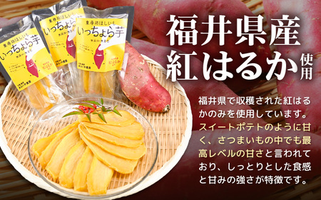 【先行予約】【期間限定】 いっちょら芋 東尋坊ほしいも（紅はるか） 1kg （100g×10袋） 【2024年12月中旬以降順次発送予定】 【干し芋 ほしいも 干しいも お菓子 おやつ スイーツ さつ