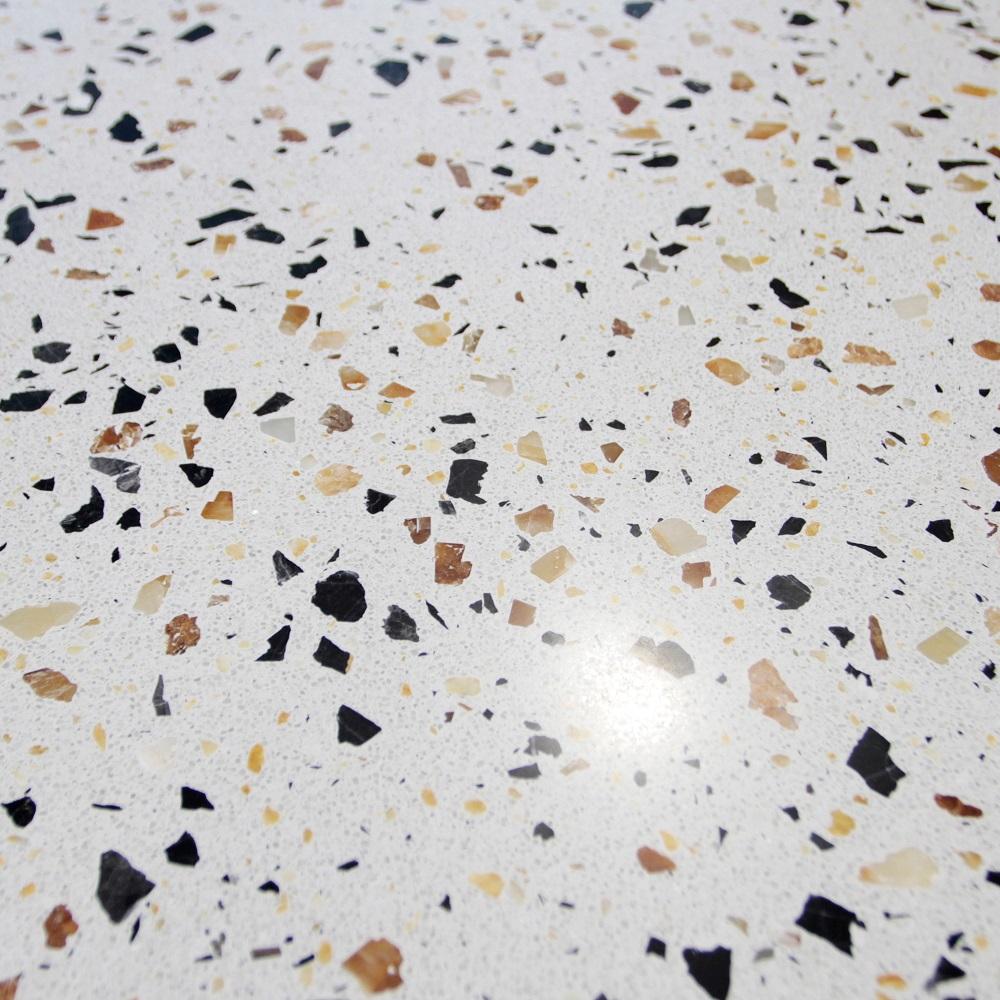 テラゾー 天板 小サイズ  380mm×380mm×25mm(10kg)　家具 セメント コンクリート 富山市 鳥居セメント工業