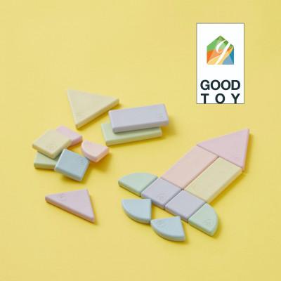 ふるさと納税 東大阪市 プレート型の知育玩具 Poco a poco【にじいろプレート】日本製 おもちゃ グッド・トイ 受賞