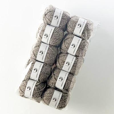 ふるさと納税 江南市 あみもねっと アルパカ天然色並太 10番色 10玉セット |  | 01