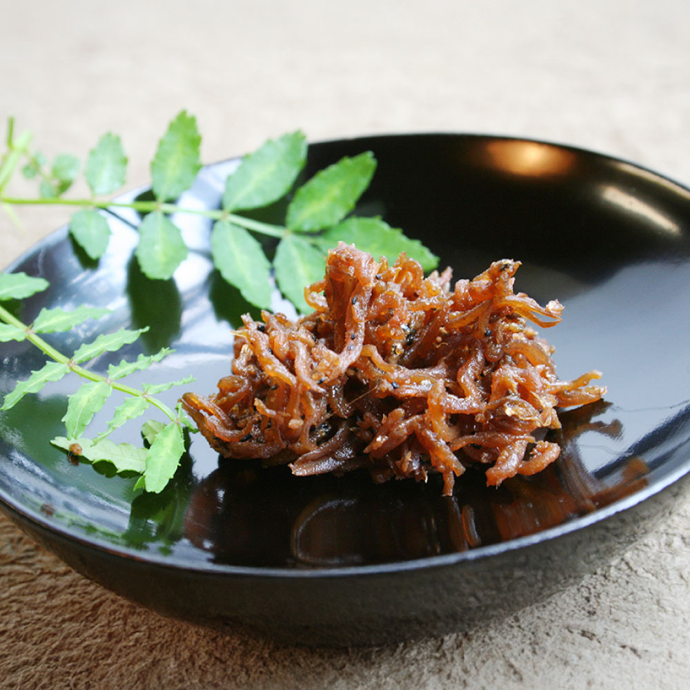 【ふるさと納税】吉井旅館の『ちりめん山椒』200g　 水産加工品 ご飯のお供 おかず サンショウ
