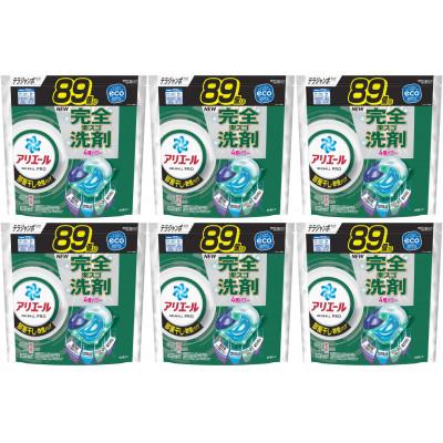 ふるさと納税 藤岡市 P&amp;G アリエールジェルボールプロ 部屋干し用 つめかえ テラジャンボサイズ(89個入り)×6個
