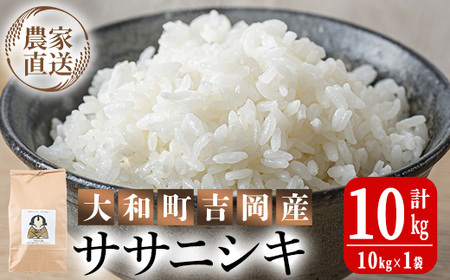 【令和8年産 新米】＜先行予約受付中！R8年9月下旬から順次発送予定＞お米農家直送！ササニシキ 10kg お米 おこめ 米 コメ 白米 ご飯 ごはん おにぎり 宮城米 ささにしき 令和8年産 お弁当 【お米農家ろくすみファーム】 ta291