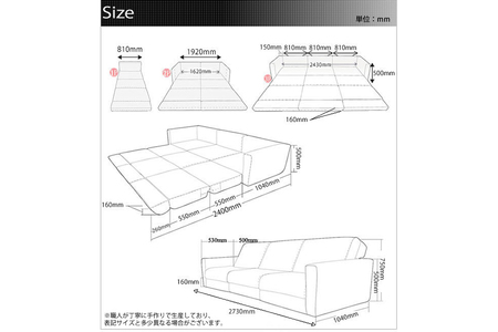 【ふるなび限定】和楽の千鳥2P カシコングレー FN-Limited-SP｜ソファーベッド カウチ 2人掛け ロースタイル WARAKU 日本製 セルタン [0426]