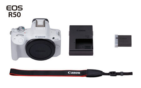Canon カメラ EOS R50 ボディのみ ホワイト [MA26] ミラーレスカメラ キャノン EOS R50