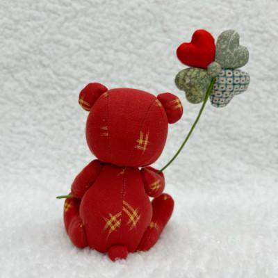 ふるさと納税 福山市 手造り布人形 みの里　『 Love&happiness 一葉 』 |  | 01