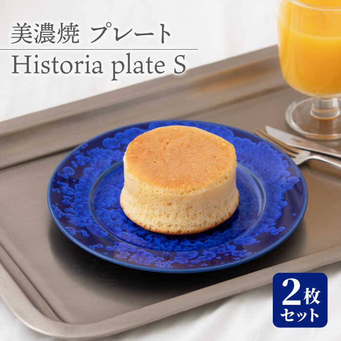 【ふるさと納税】【美濃焼】 プレートS 2枚セット Historia plate S pair set 食器 皿 ペア 多治見市/柴田商店 [TAL063]