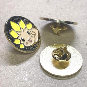 【ピンバッジ白／マグネットマーカーピンク】ざまりん ゴルフグッズセット6 ※着日指定不可