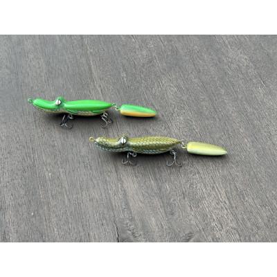 ふるさと納税 富士河口湖町 生分解性ルアー(WANI　REO)　カラー:カーキ |  | 01