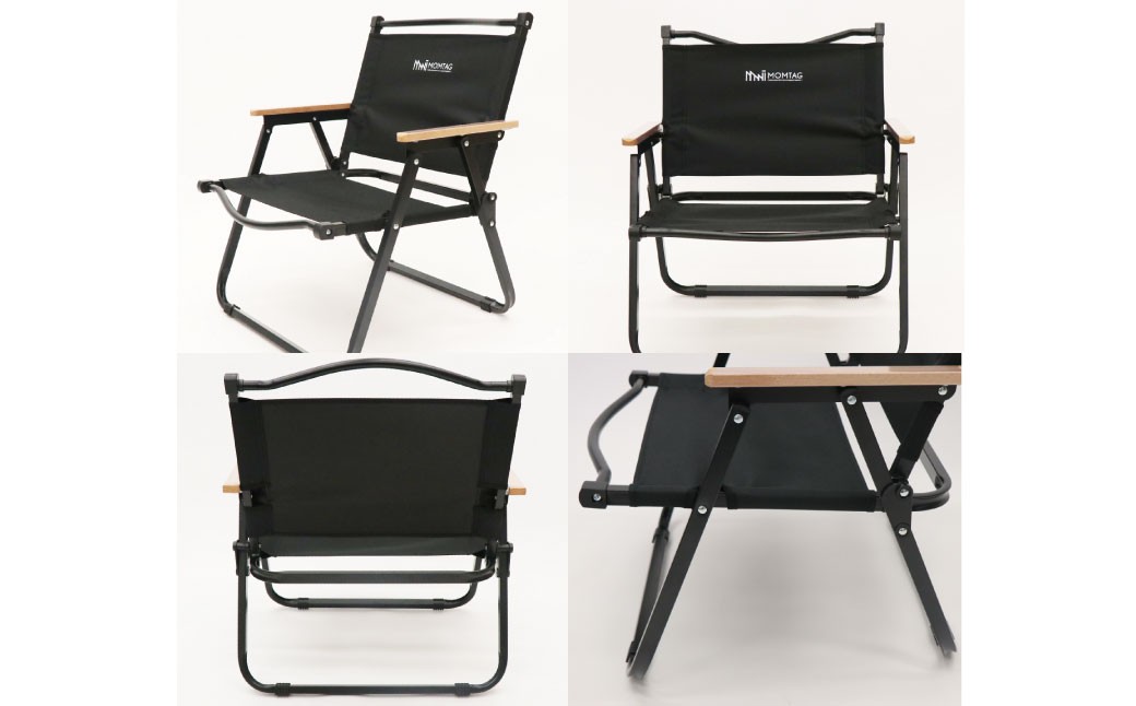 【MOMTAG】折りたたみディレクターチェア