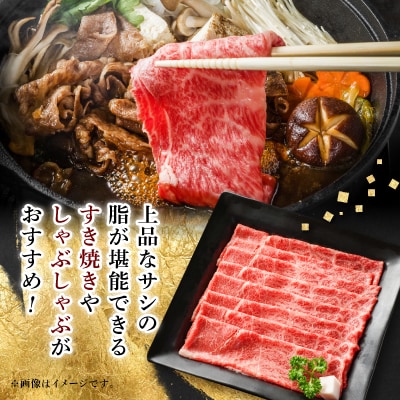 【飛騨牛】モモスライス(すき焼き/しゃぶしゃぶ)600g【配送不可地域：離島】