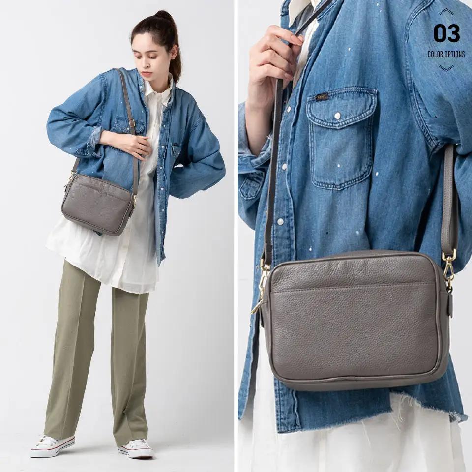 グレー MURA ショルダーバッグ レディース｜ショルダー