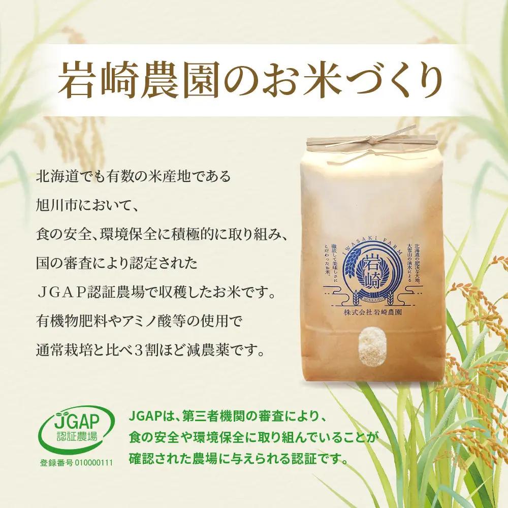 【３回隔月定期便】岩崎農園 白米 特A ゆめぴりか 5kg×2袋 10kg 北海道 旭川市 定期便 精米 ブランド米_05682