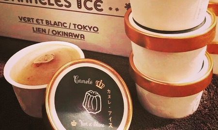 アイス カヌレアイスプレミアム アイスクリーム カヌレ デザート スイーツ 洋菓子 お菓子 熊本阿蘇山麓 ジャージー牛乳 芳醇 ミルク キャラメル 大田区 東京都