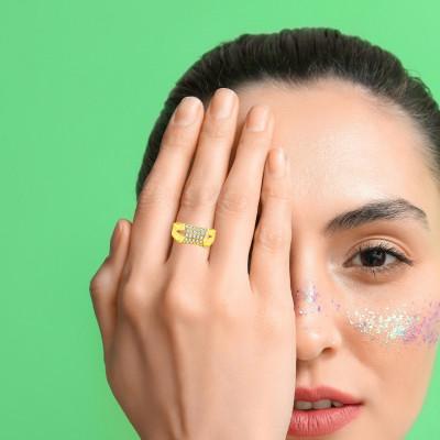 ふるさと納税 笛吹市 K18 ダイヤモンドリング 0.2CT RADR-6756DI-Y #10 |  | 02